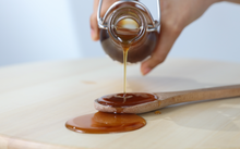 Load image into Gallery viewer, Royal Imperial Wild Raw Honey in a Wooden Tablespoon
